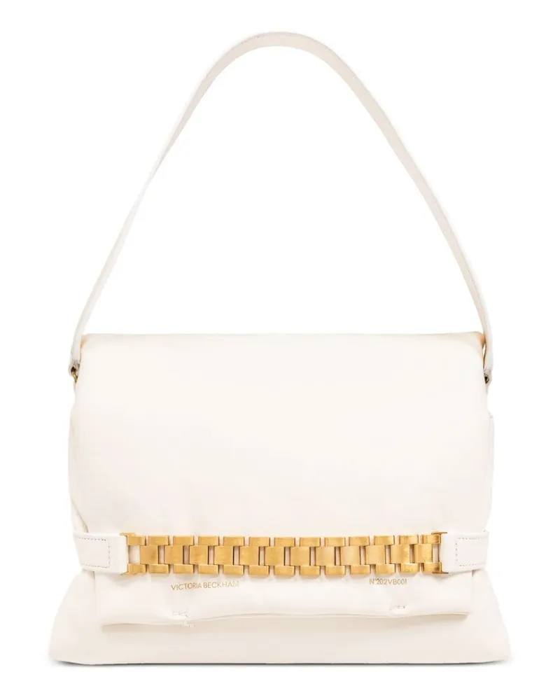 Victoria Beckham Chain Pouch Handtasche - Weiß Weiß