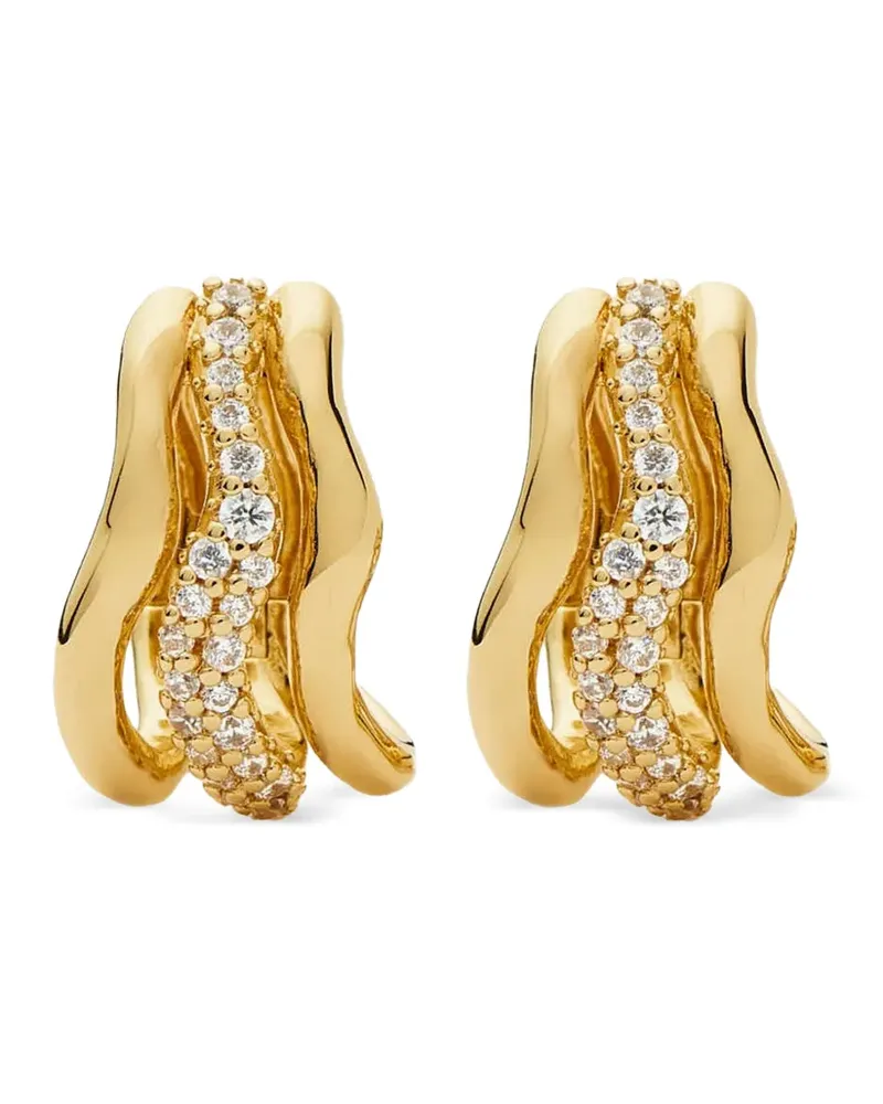 Missoma Molten Creolen - Gold Gold