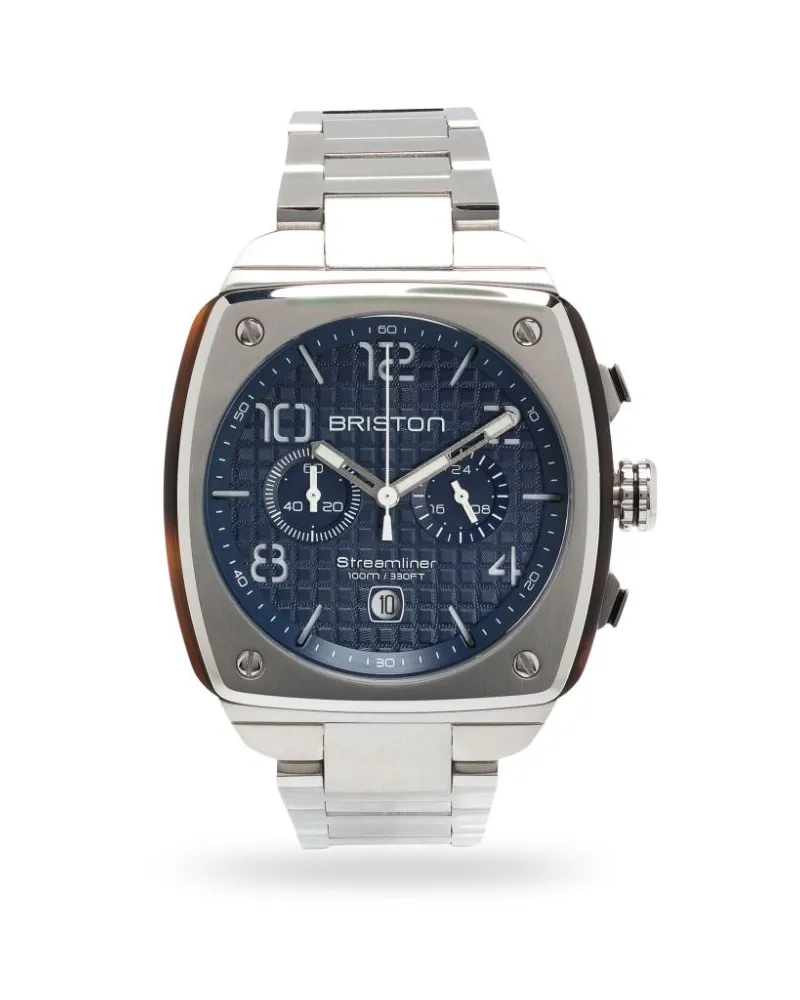 BRISTON Streamliner Urban Chrono 42mm - Blau Blau