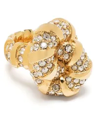 Lanvin Mélodie Ring mit Kristallen Gold