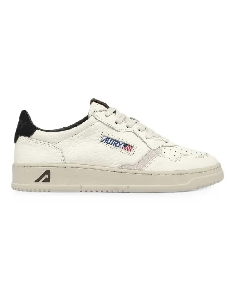 AUTRY Medalist Low panelled sneakers - Nude Nude