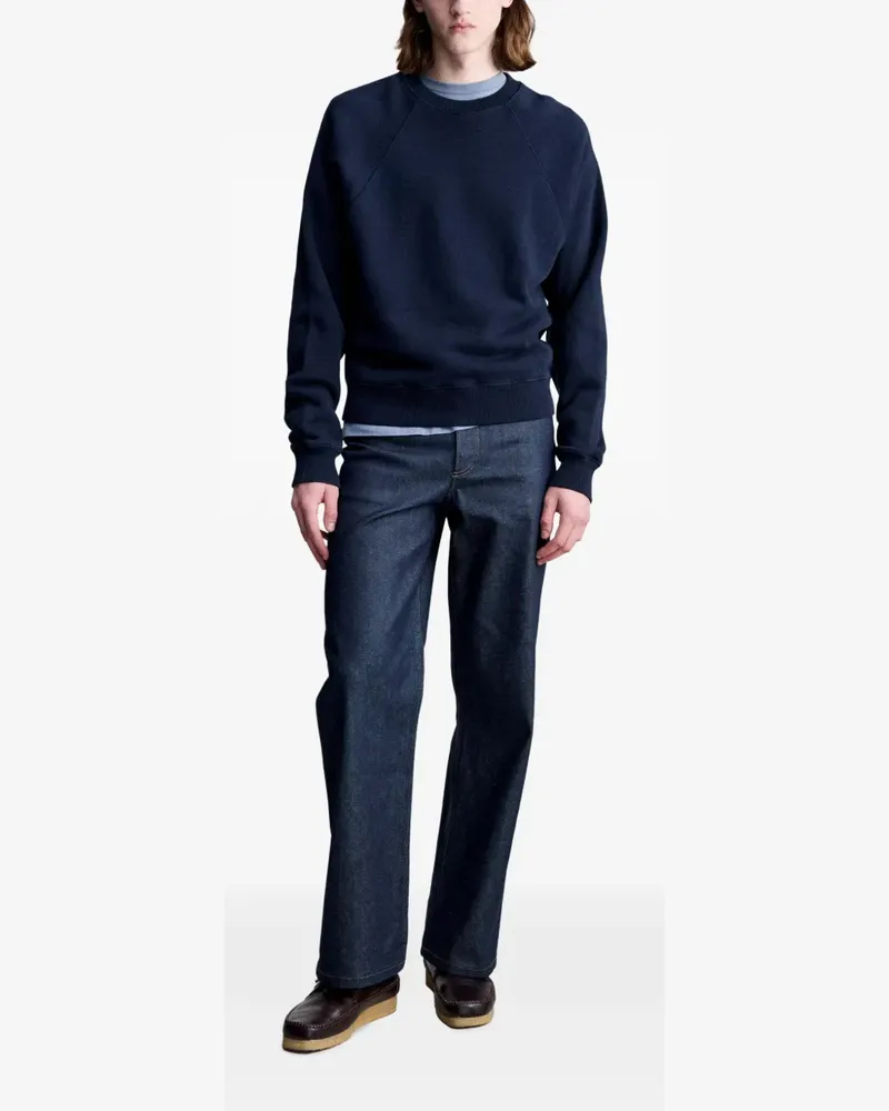 A.P.C. Tim Sweatshirt mit Raglanärmeln - Blau Blau