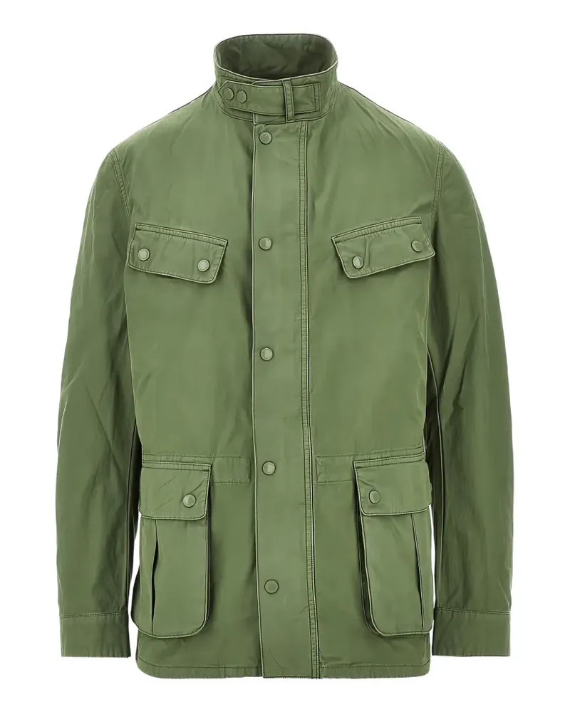 Barbour Jacke mit Taschen - Grün Grün