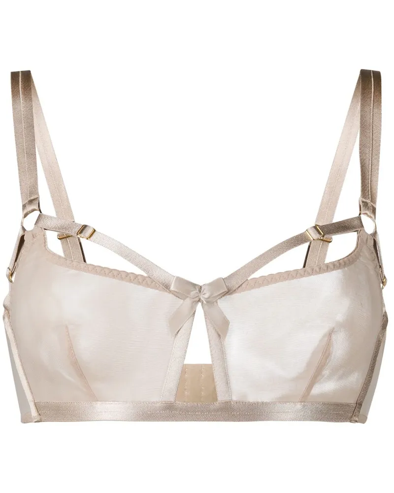 Bordelle Semi-transparenter BH - Nude Nude