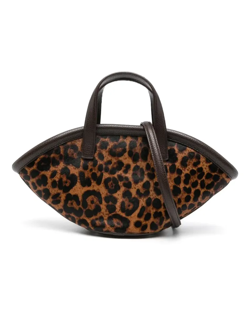 Simon Miller Shopper mit Leoparden-Print - Braun Braun
