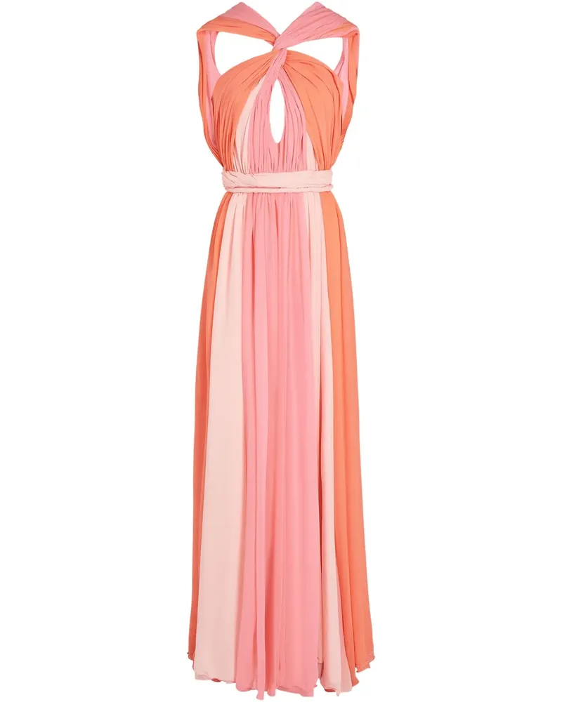 Giambattista Valli Kleid aus Seide - Rosa Rosa