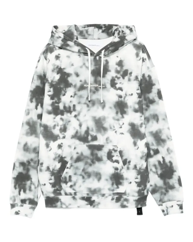 OAMC Hoodie mit Batik-Print - Schwarz Schwarz