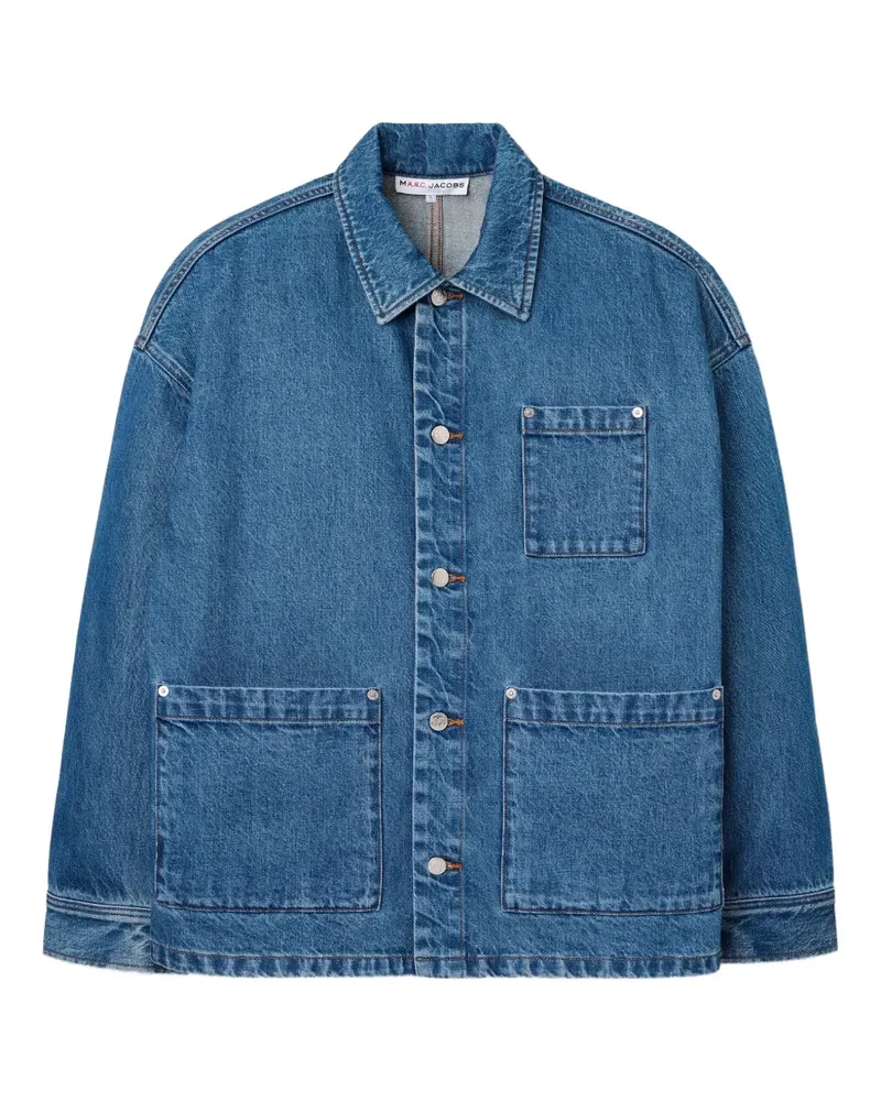 Marc Jacobs Jeansjacke mit besticktem Patch - Blau Blau