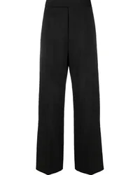 Vivienne Westwood Straight-Leg-Hose mit hohem Bund Schwarz