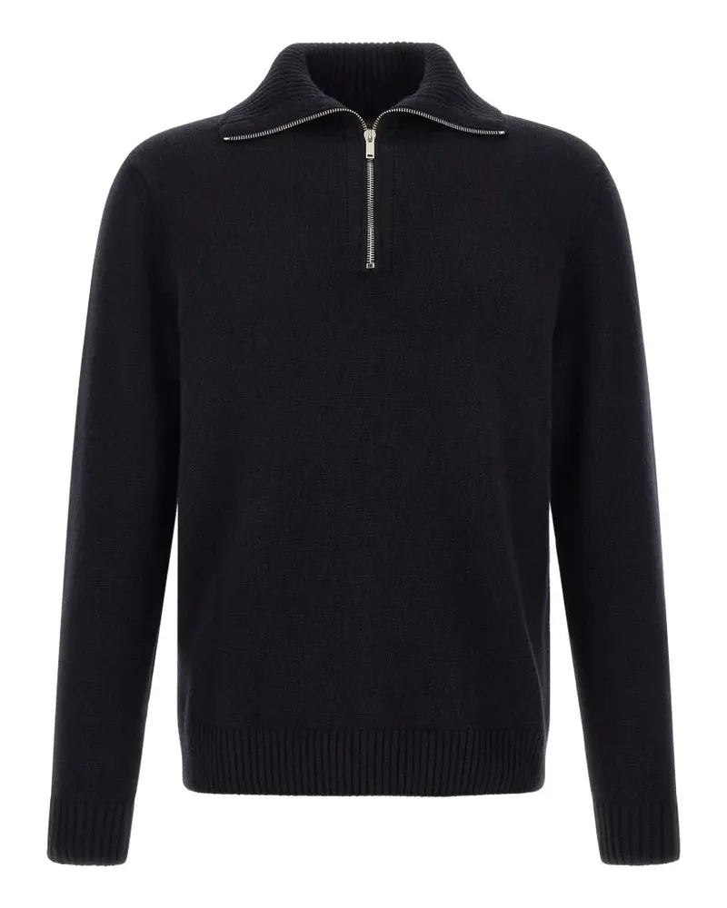 Zanone half-zip sweater - Blau Blau