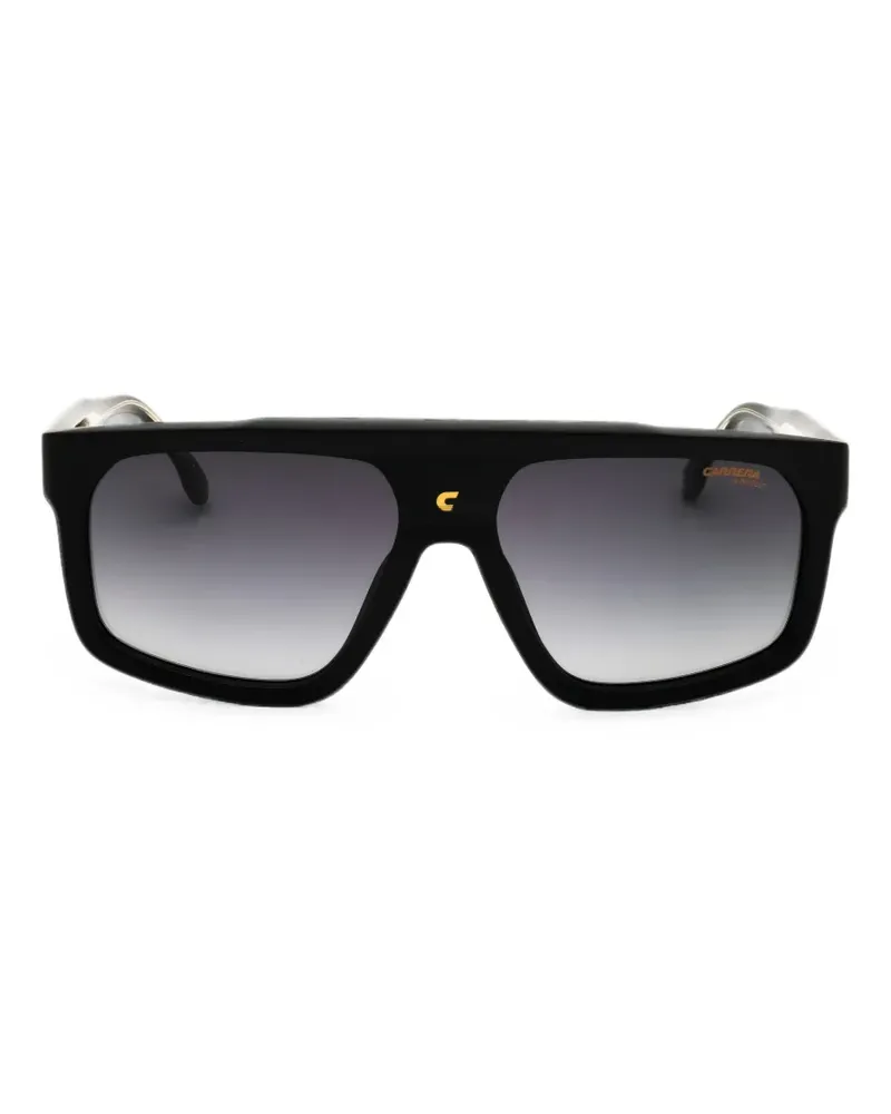 Carrera rectangle-frame sunglasses - Schwarz Schwarz