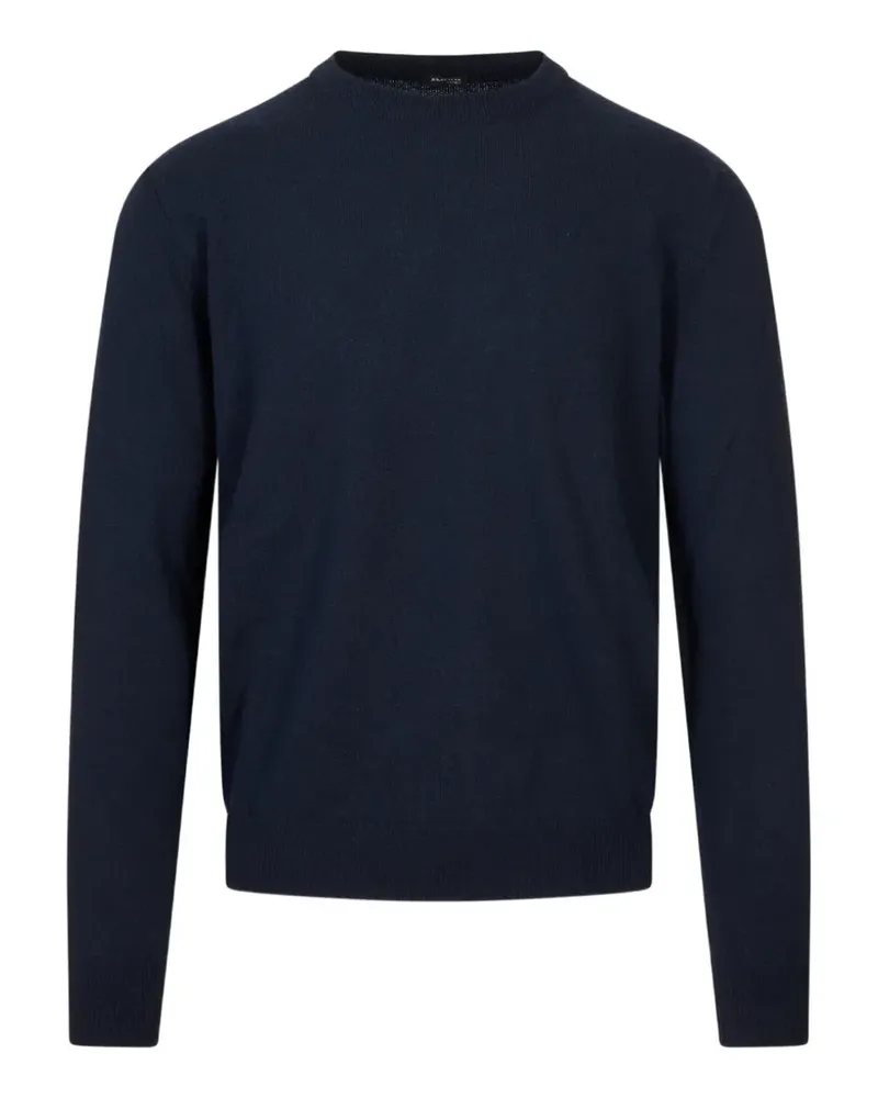 Kiton Pullover mit rundem Ausschnitt - Blau Blau