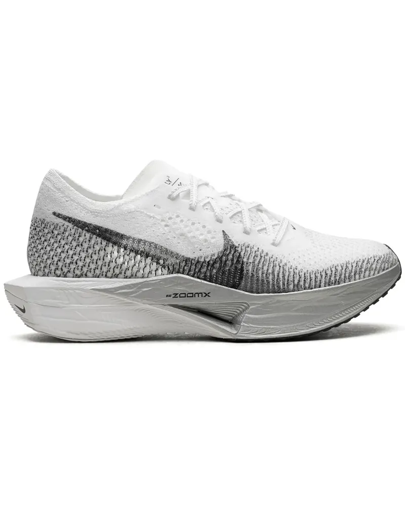 Nike ZoomX Vaporfly 3 White Particle Grey Sneakers - Weiß Weiß