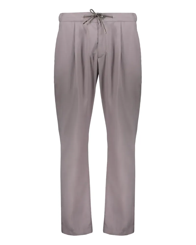 Herno Verstellbare Hose mit Bundfalten - Grau Grau
