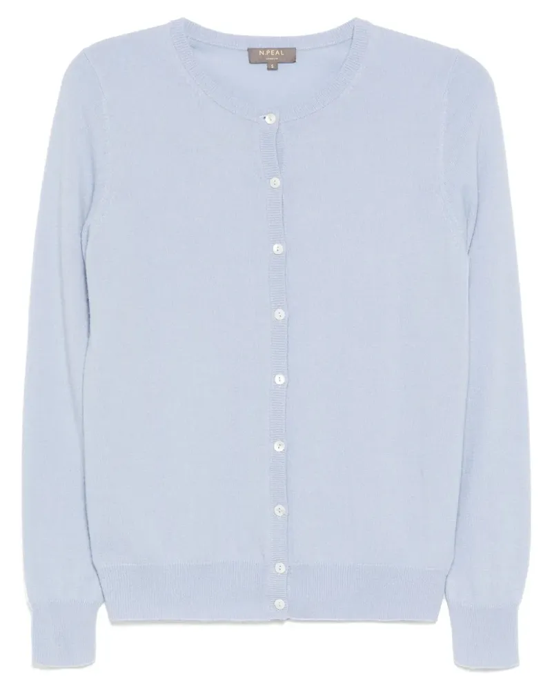 N.Peal Olivia Cardigan - Blau Blau