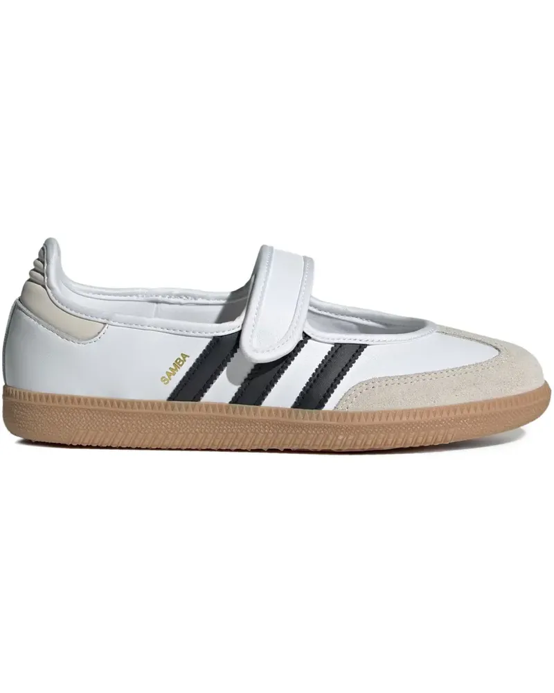 adidas Samba Jane White Black Gum Sneakers - Weiß Weiß