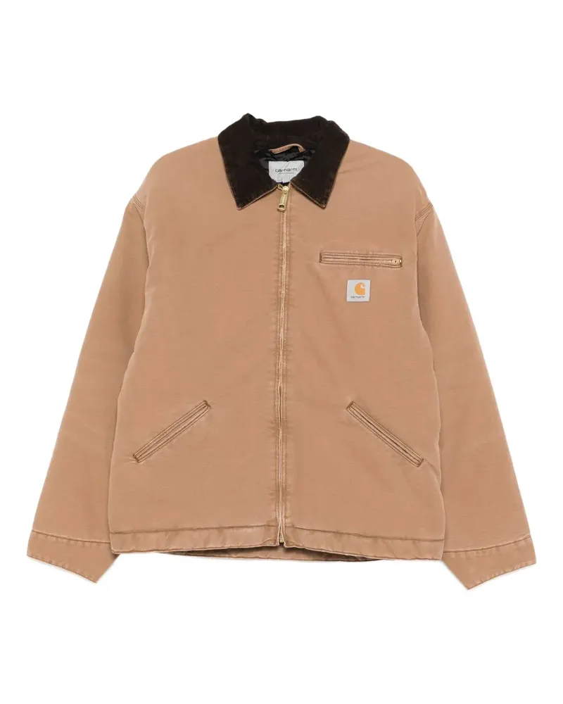 Carhartt WIP OG Detroit Jacke mit Cordkragen - Braun Braun