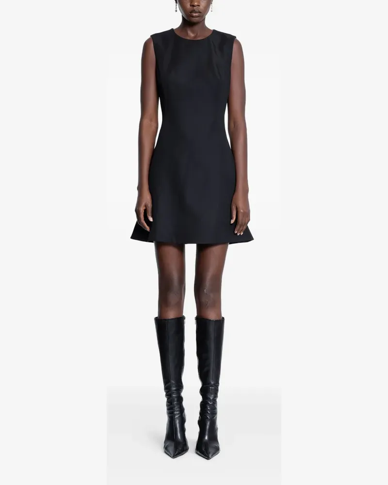 Alexander McQueen Elegantes Minikleid - Schwarz Schwarz