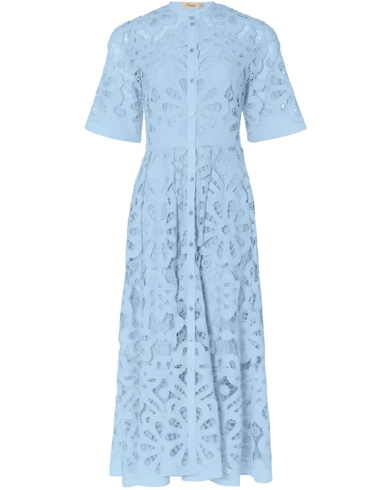 Temperley London Guinevere Hemdkleid - Blau Blau