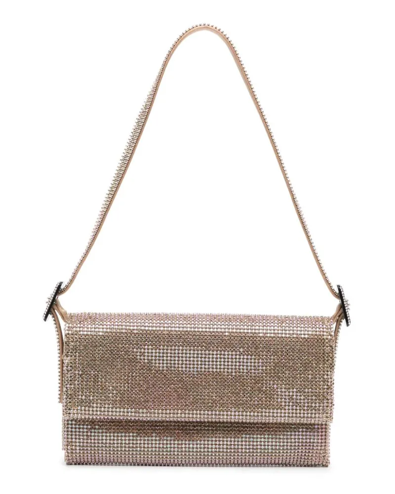 Benedetta Bruzziches Schultertasche mit Strass - Gold Gold