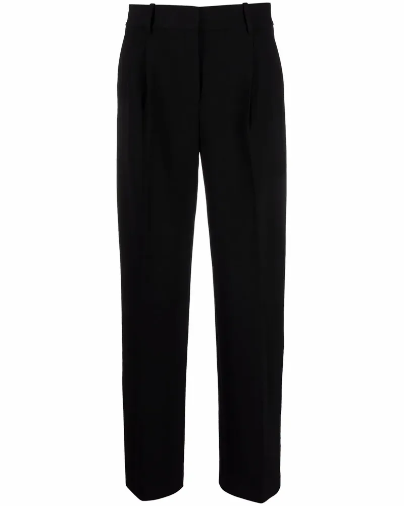Theory Hose mit hoher Taille - Schwarz Schwarz
