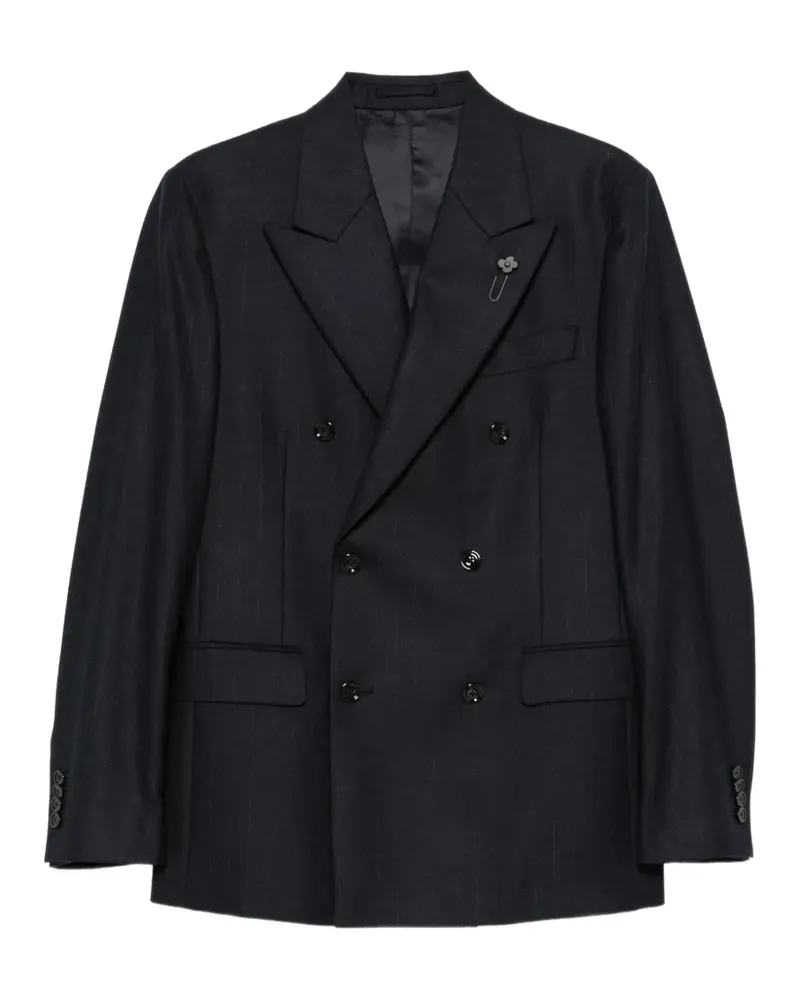 LARDINI Feeling double-breasted suit - Blau Blau
