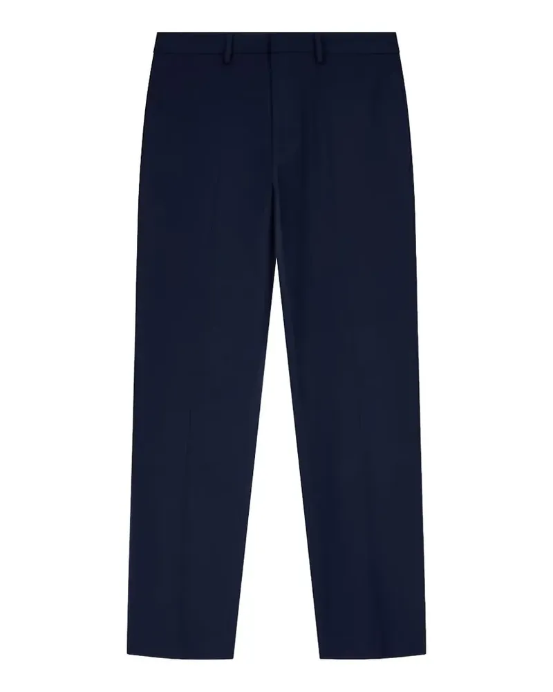 Armani Exchange pressed-crease tailored trousers - Blau Blau