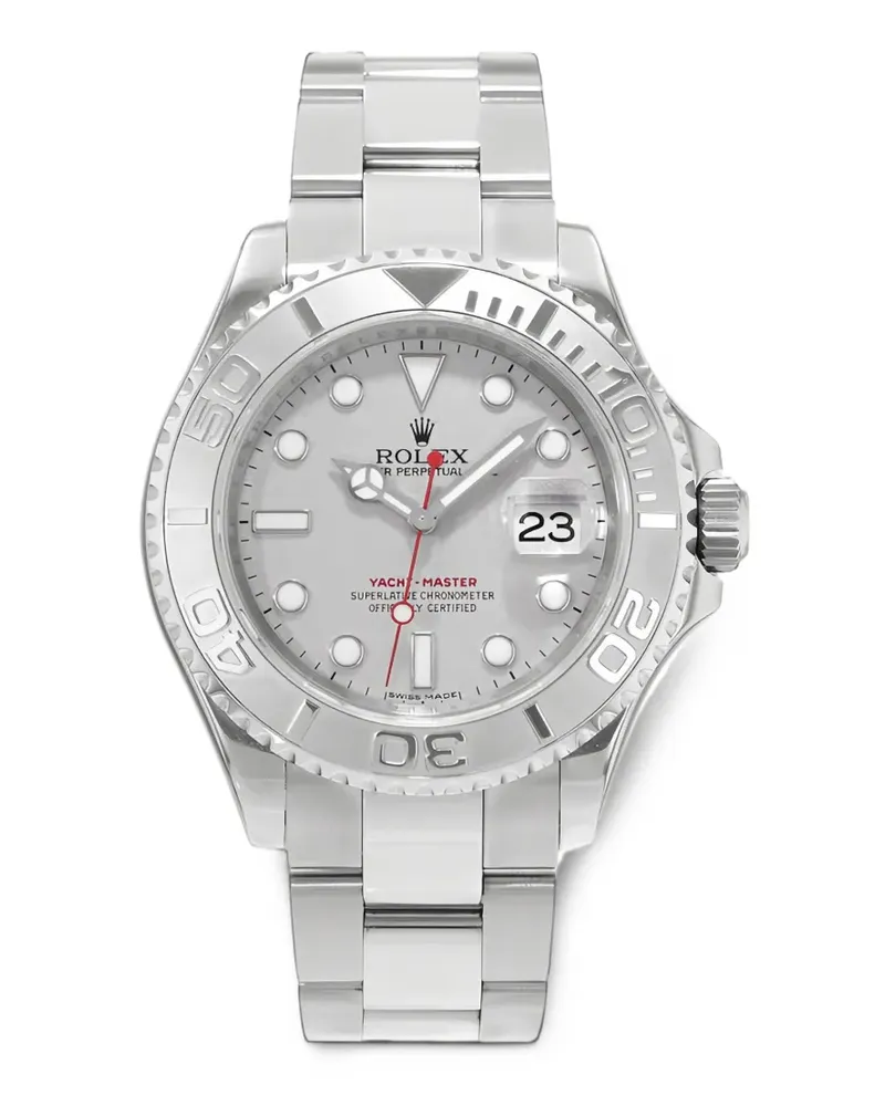 Rolex 2001 Yacht-Master Armbanduhr 40mm - Silber Silber
