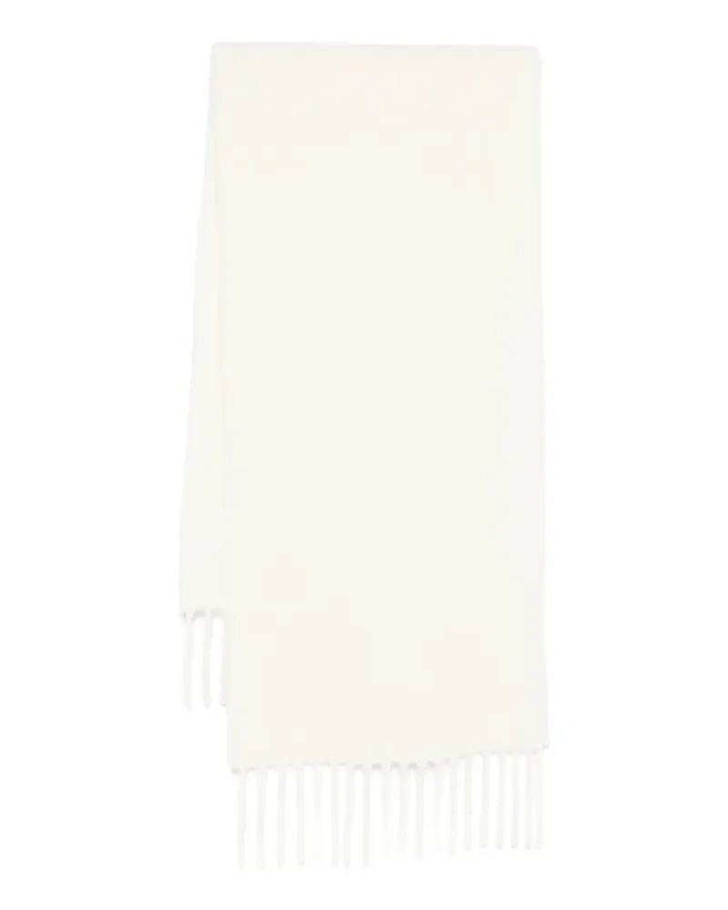 Totême Gebürsteter Schal mit Fransen - Nude Nude