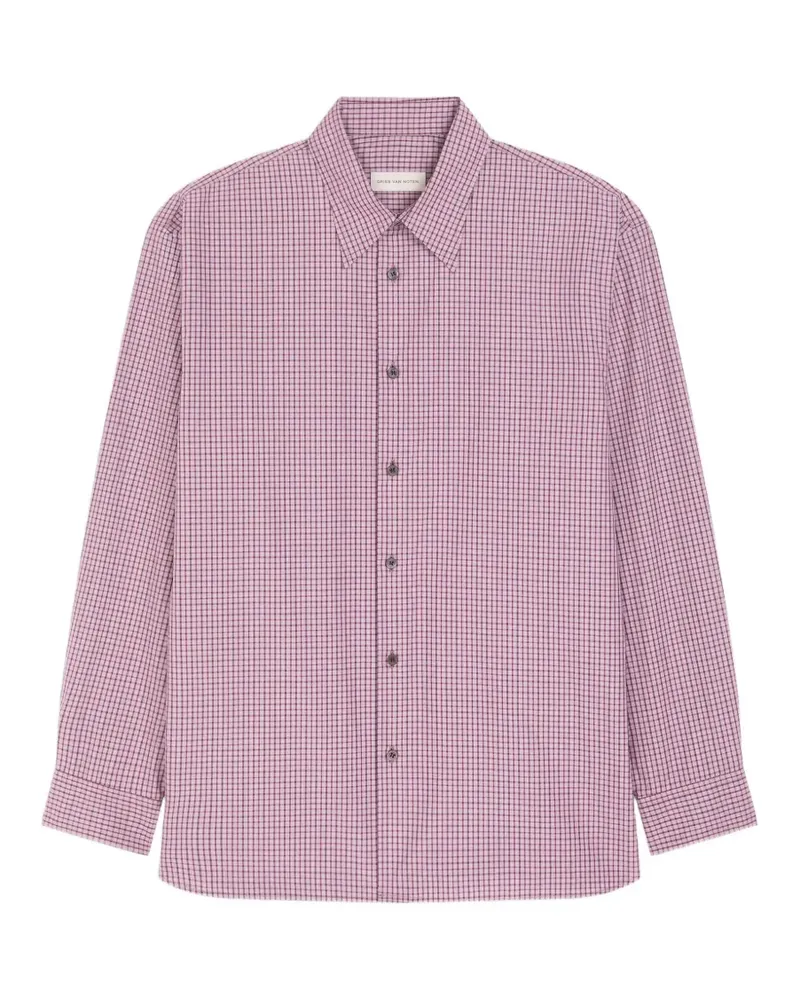 Dries van Noten Hemd mit lockerem Schnitt - Rosa Rosa