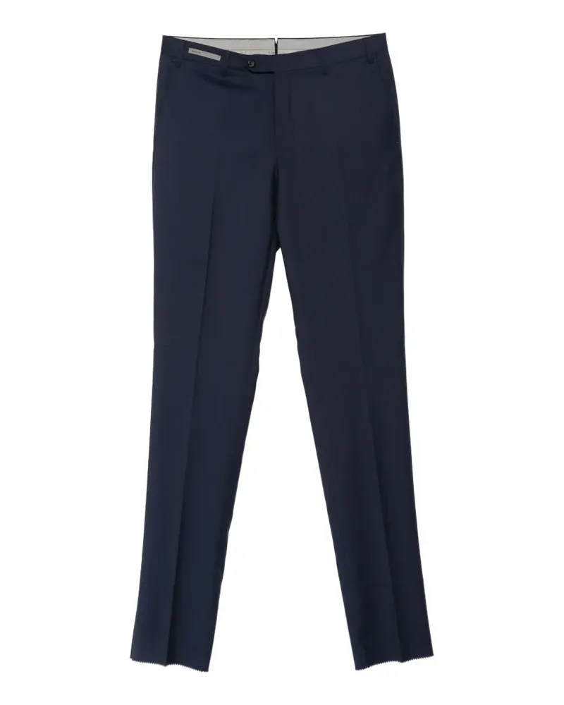 Corneliani Klassische Hose mit Bügelfalten - Blau Blau