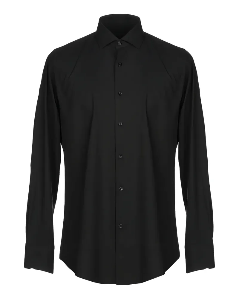 Tombolini long-sleeve button-down shirt - Schwarz Schwarz