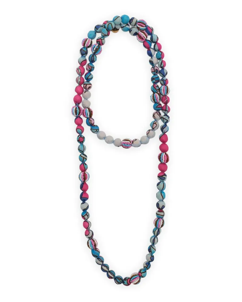 Maliparmi Sunset Paisley necklace - Blau Blau