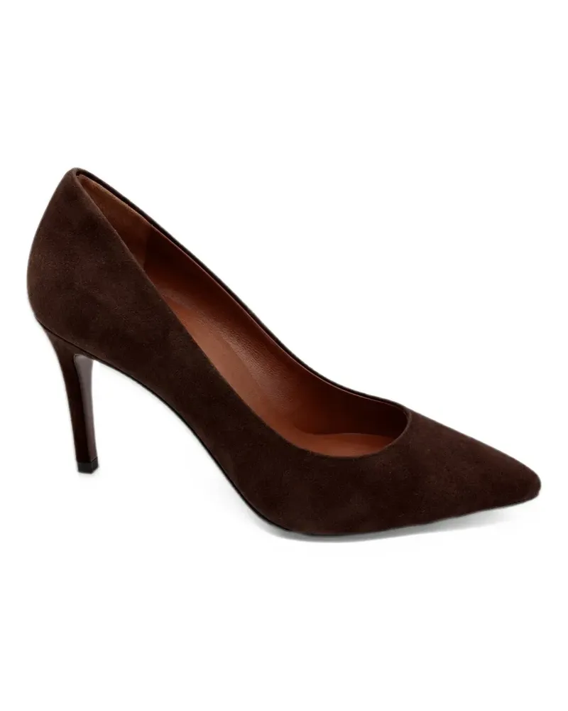 FESTA Milano Carina Pumps aus Wildleder - Braun Braun
