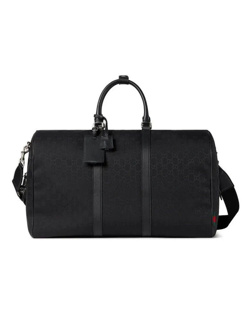 Gucci Reisetasche mit Monogramm - Schwarz Schwarz
