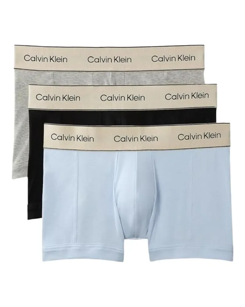 Calvin Klein logo-waistband boxers (set of three) - Grau Grau