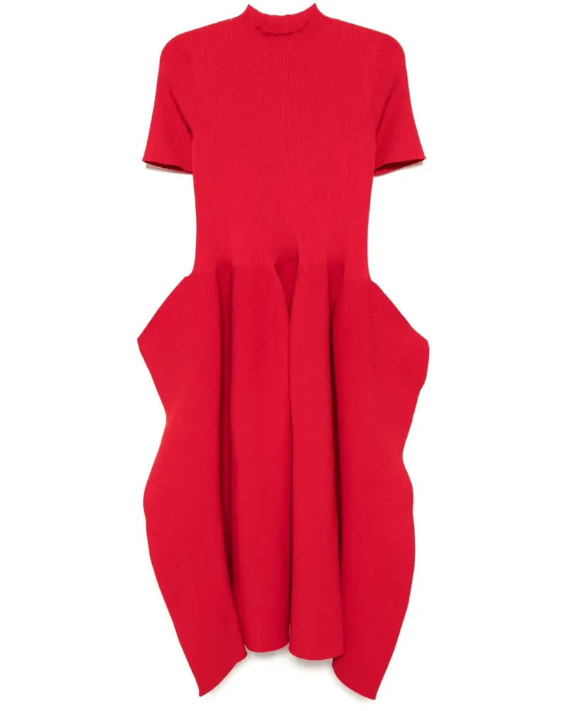 CFCL Kleid mit Falten - Rot Rot