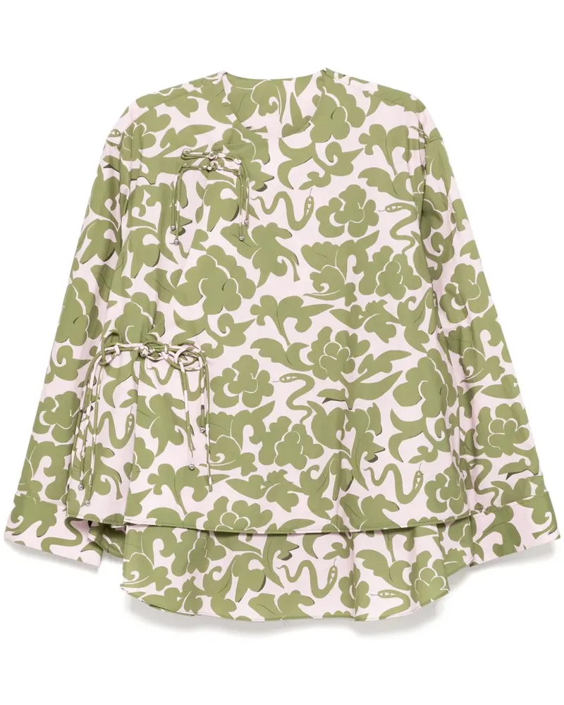JNBY Jacke mit gewelltem Saum - Rosa Rosa