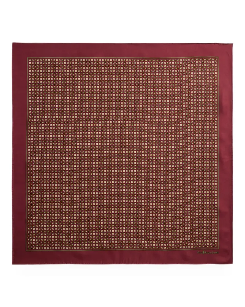 Ralph Lauren Schal mit Foulard-Motiv - Rot Rot