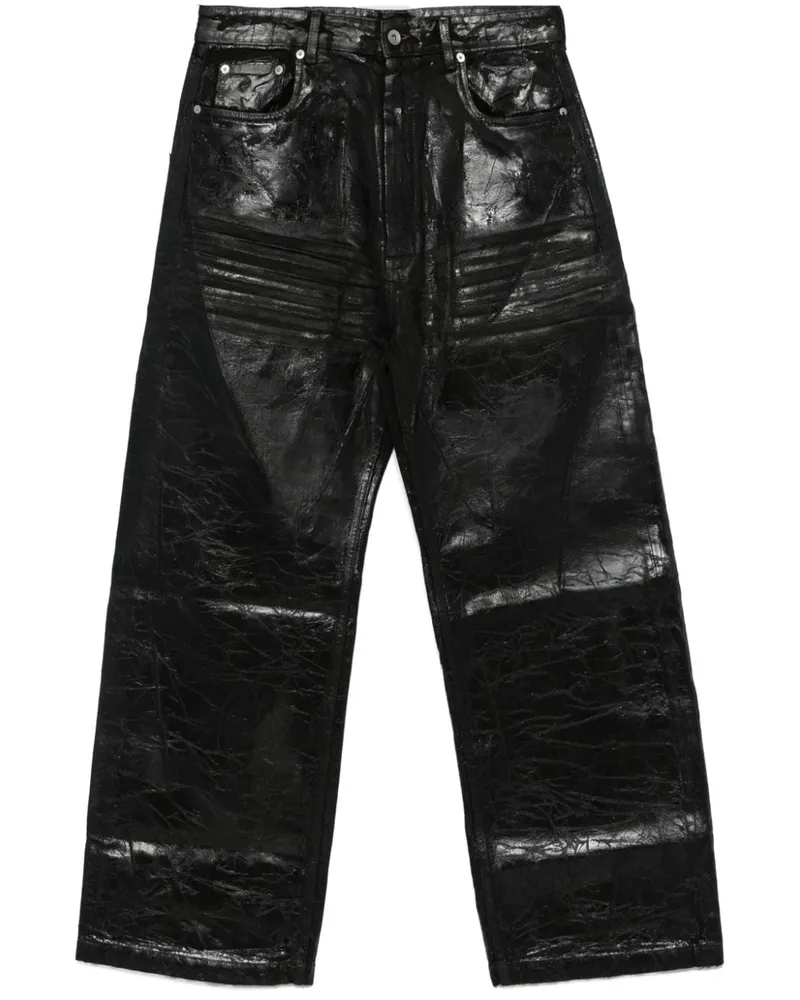 DRKSHDW by Rick Owens Geth Wide-Leg-Jeans Schwarz