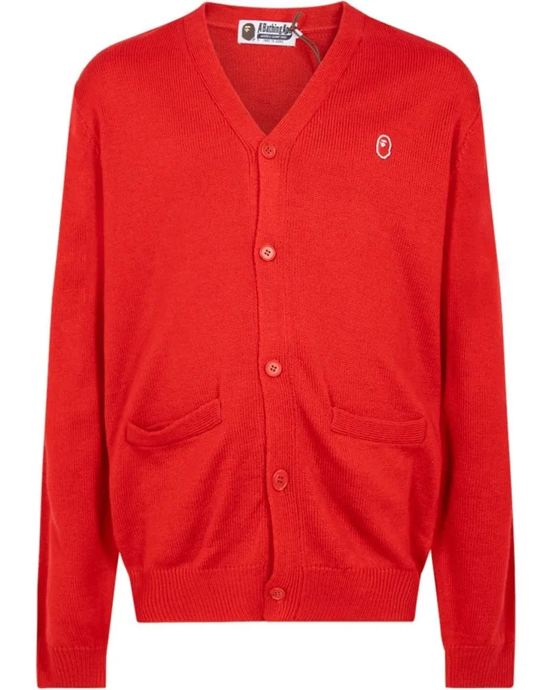 BAPE x Kid Cudi Cardigan - Rot Rot