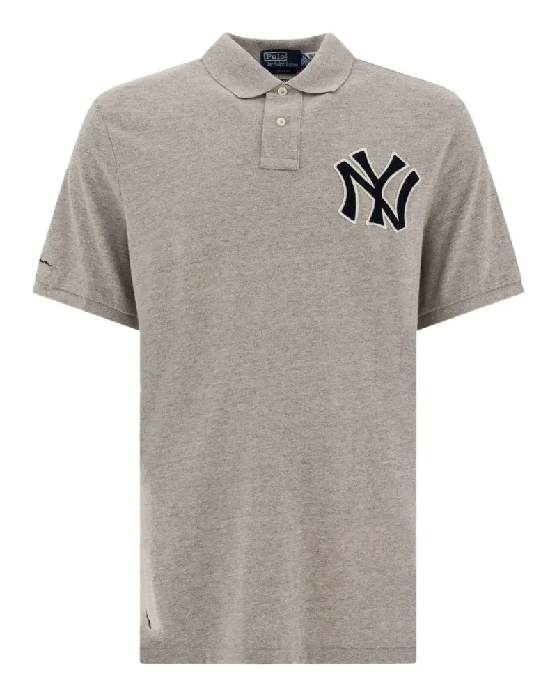 Ralph Lauren x MBL Yankees Poloshirt - Grau Grau