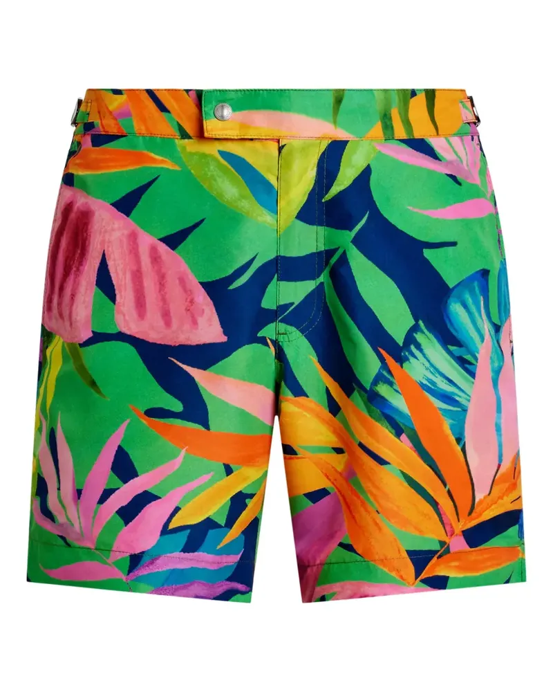 Ralph Lauren tropical-print swim shorts - Grün Grün