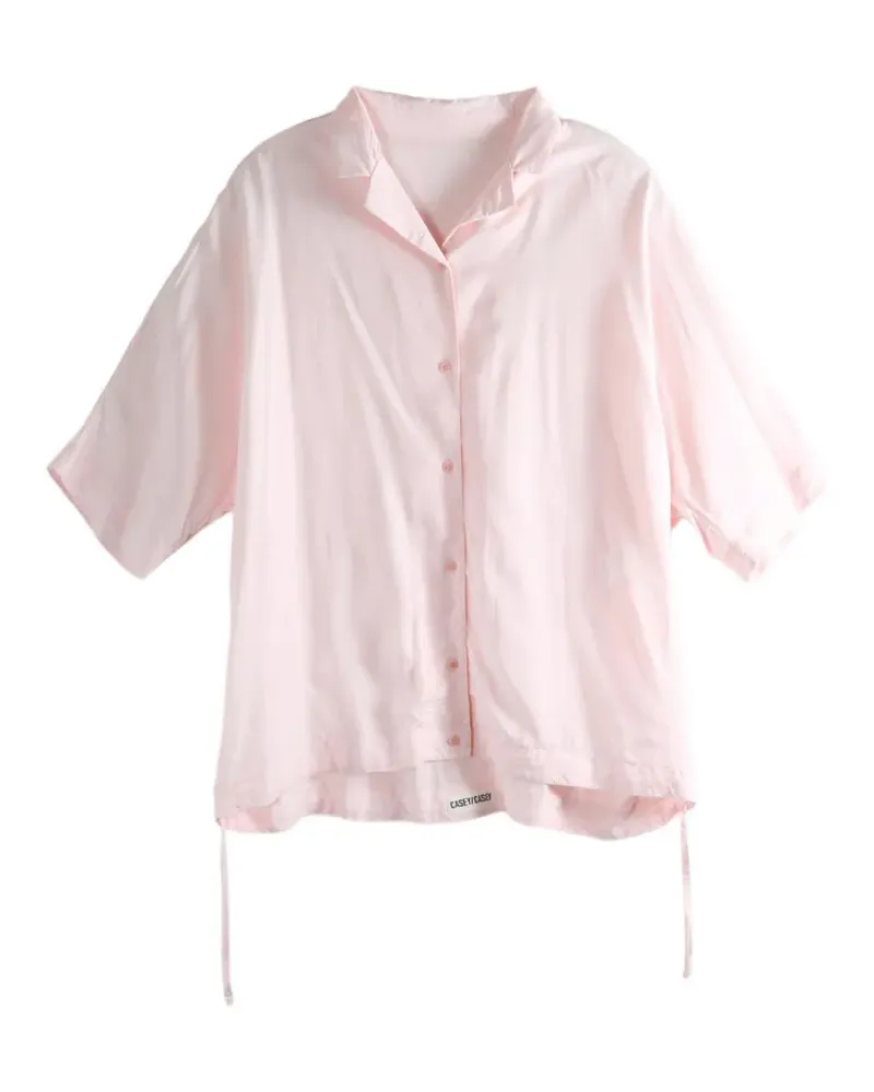 Casey Casey drawstring shirt - Rosa Rosa