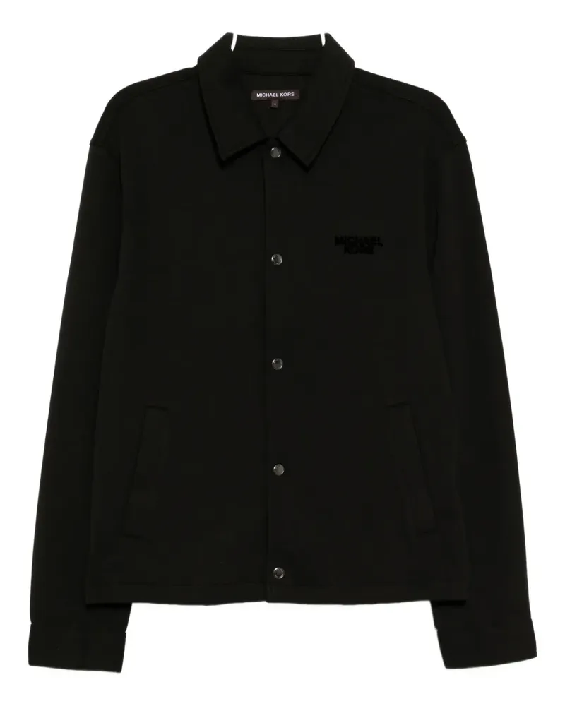 Michael Kors logo-printed jacket - Schwarz Schwarz