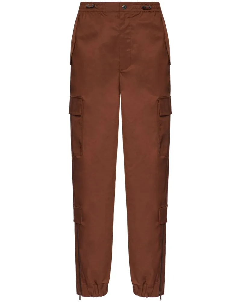 Valentino Garavani Cargohose mit geradem Bein - Braun Braun
