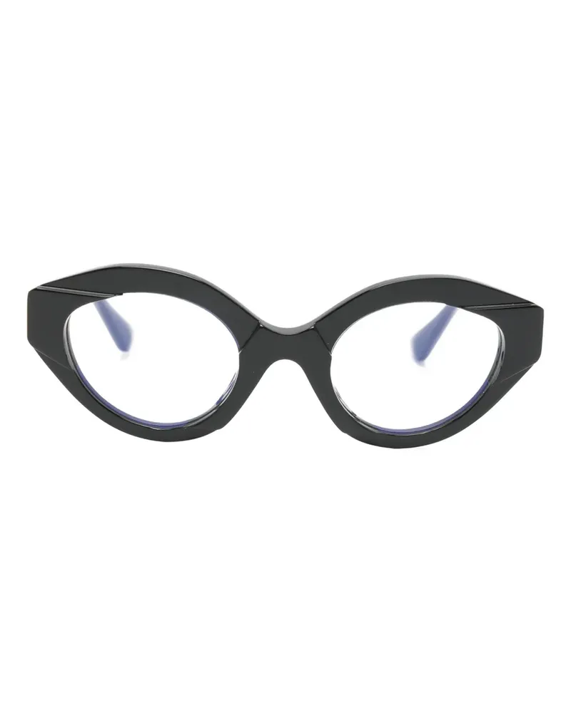 KUBORAUM Geometrische Brille - Schwarz Schwarz