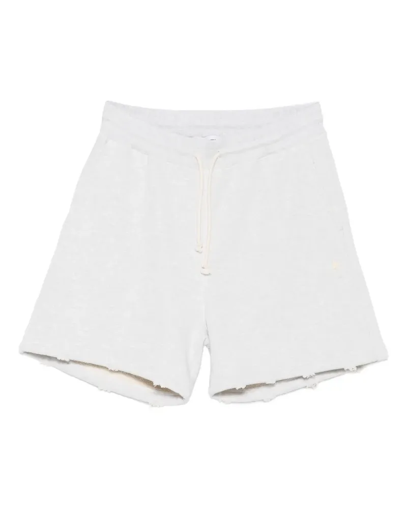 Golden Goose raw-cut track shorts - Grau Grau