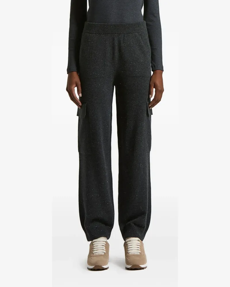 Peserico Klassische Cargohose - Grau Grau