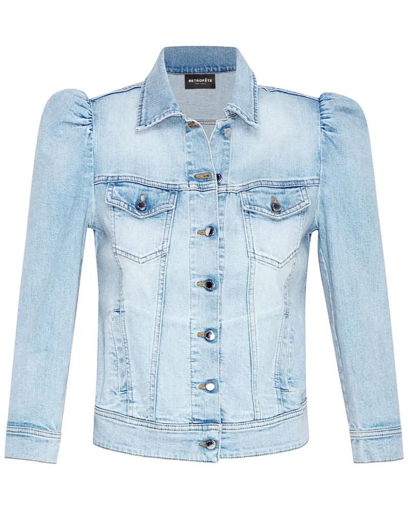 Retrofête Ada Jacke - Blau Blau